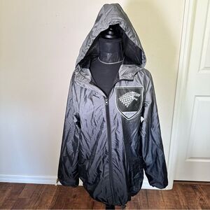 Game of Thrones House Stark Men’s Windbreaker XS